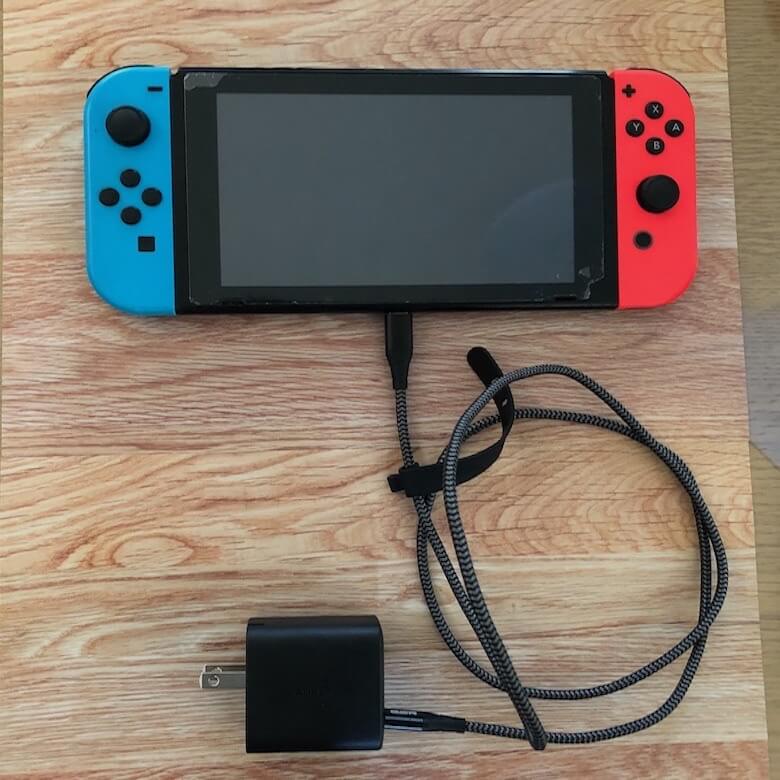 Nintendo Switch充電の充電に対応
